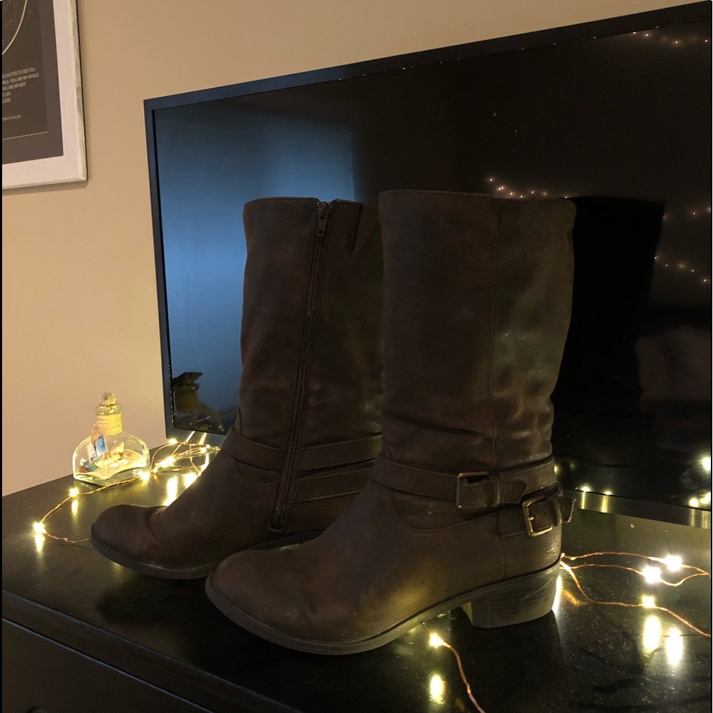 Style & Co Size 9 Brown Boots